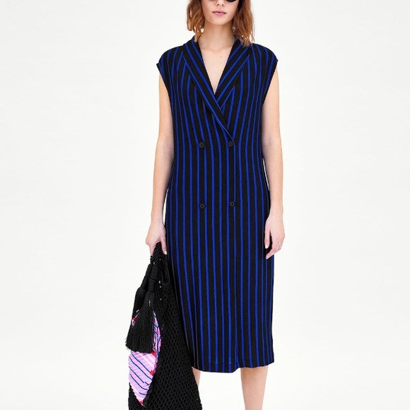 waistcoat dress zara